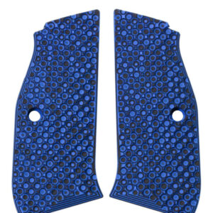 Lok Grips CZ Shadow 2 Palm Swell Bogies - Sort/bl&aring;, Full size - ingen magwell