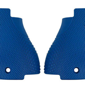 Lok Grips Walther Q5 | Q4 Steel Frame Palm Swell Checkered - Bl&aring;