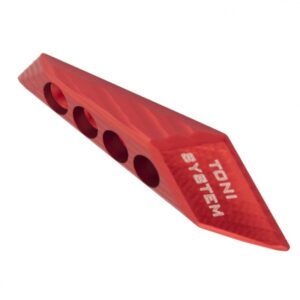 3D thumb rest, left side, right hand shooter - Red