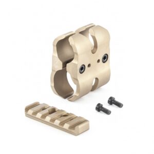 Toni System Tactical barrel clamp + 1 picatinny rail - Sand