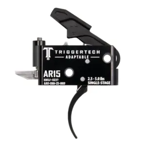 TriggerTech AR15 1-Stage  Adaptable, 1,1 - 2,3 kg - Pro Curved Black