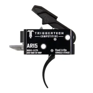 TriggerTech AR15 1-Stage Competitive, 1.4 kg - Pro curved black