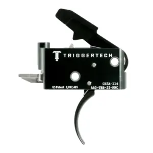 TriggerTech AR15 Adaptable, 1,1 - 2,3 kg - Curved black