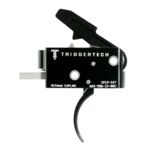 TriggerTech AR15 Competitive, 1.6 kg - Curved black
