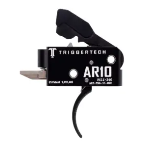 TriggerTech AR10 Competitive 1,6 kg - Curved Black