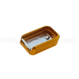 Armanov MPCZRACE Magazine Base Pad +1 rnd Race for CZ Shadow 2, SP-01, CZ 75 - Orange