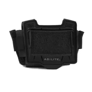 Agilite Universal Helmet Cover Rear Pouch - Sort