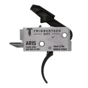 TriggerTech AR-15 Duty Trigger - single stage - 3.5 lbs, Traditional Curved