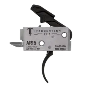 TriggerTech AR-15 Duty Trigger two-stage - 3.5 lbs, Traditional Curved
