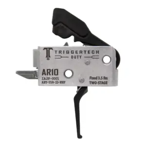 TriggerTech AR-10 Duty Trigger two-stage - 3.5 lbs, Straight Flat