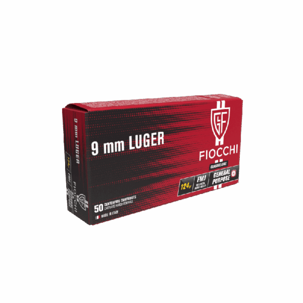 Fiocchi - 9MM Luger 124gr FMJ