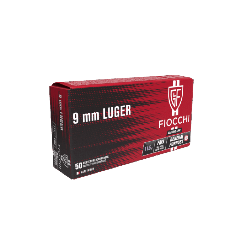 Fiocchi 9mm luger 115gr FMJ