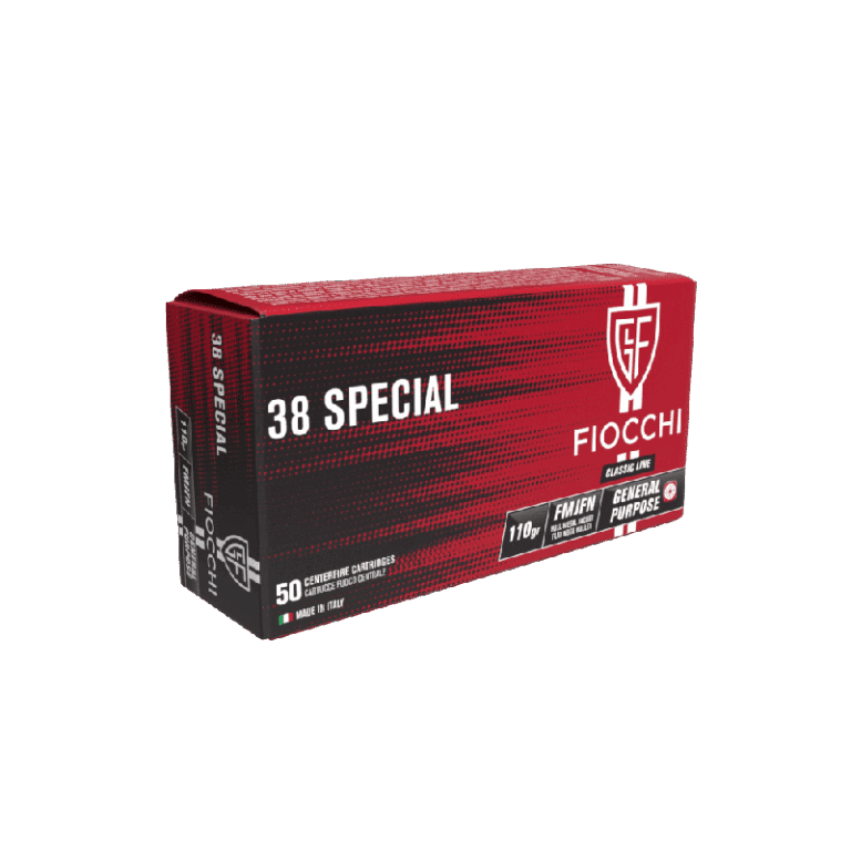 Fiocchi .38 special FMJFN 110grs