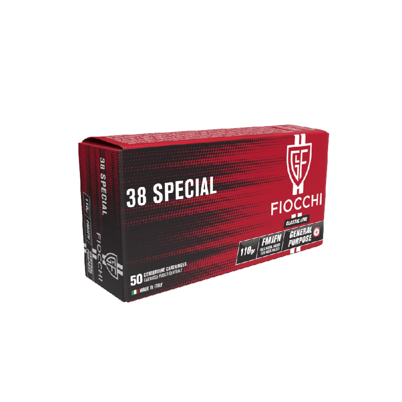 Fiocchi .38 special FMJFN 110grs