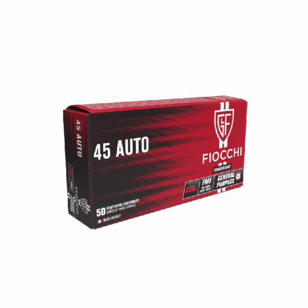Fiocchi .45 ACP FMJ