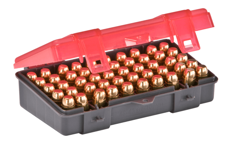 Plano 50-Round Pistol Ammo Box .45 ACP, .40 S&W and 10mm