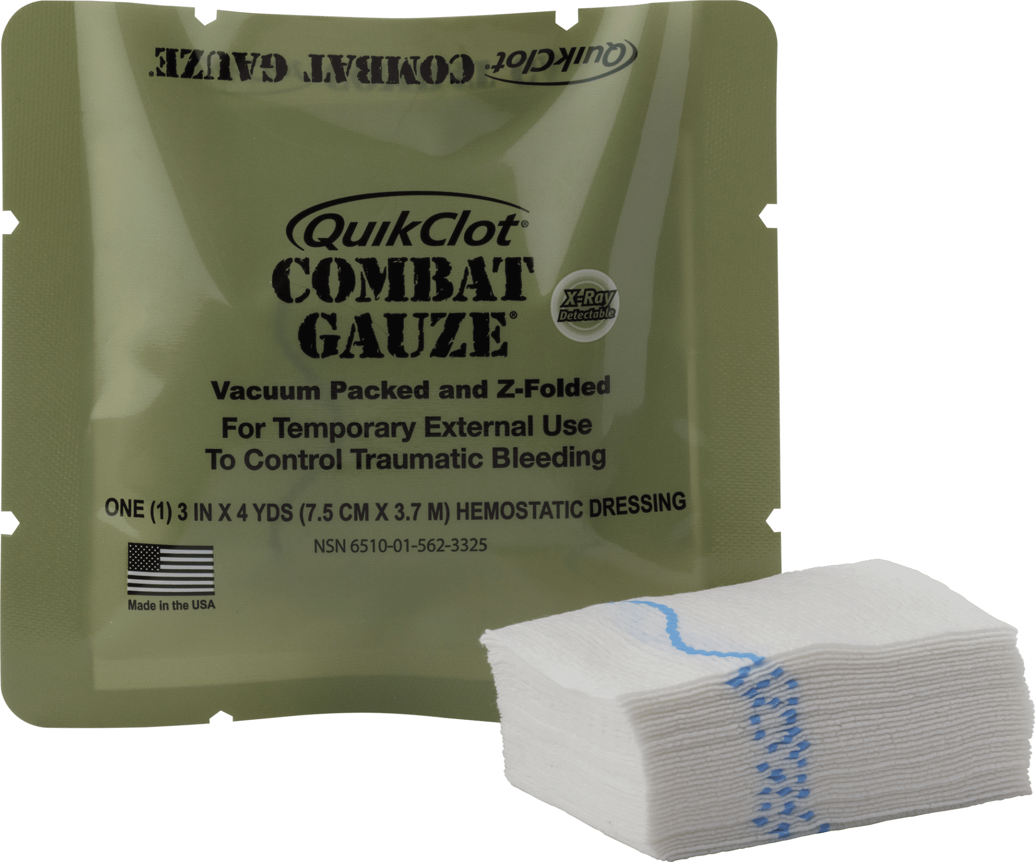 QuikClot Combat Gauze
