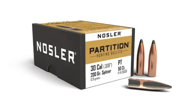 Nosler .30 Caliber 200gr Partition (50ct)