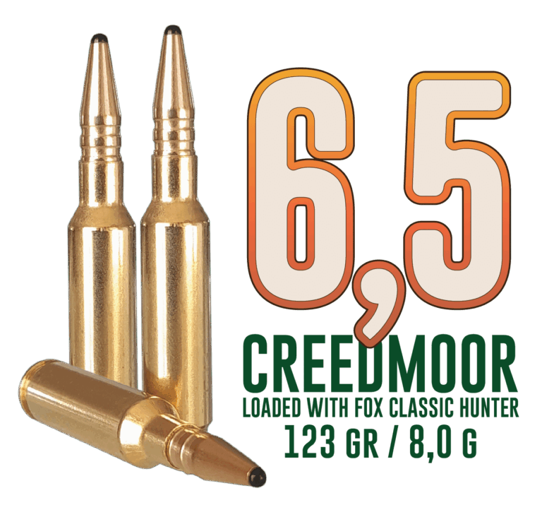 Fox Ammunition 6,5 Creedmoor - 123 gr, 20 stk
