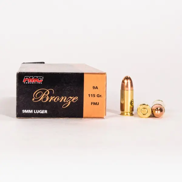 PMC 9mm Luger 115gr Battle Pack, 300 stk