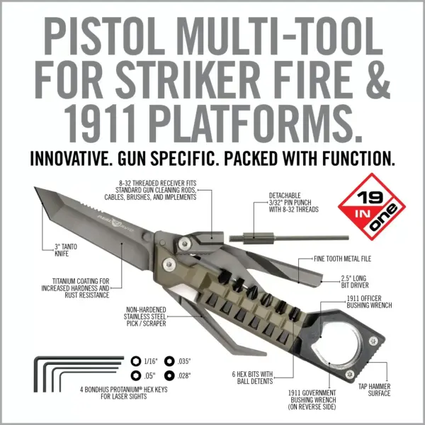 REAL AVID Pistol Multi-Tool