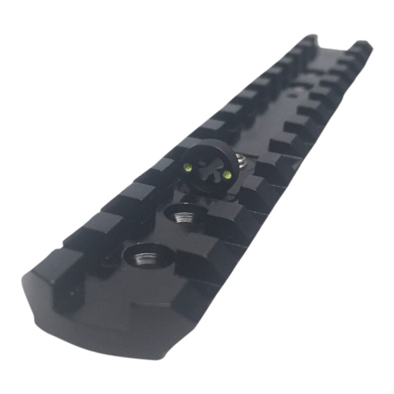 Ranger Point Precision CloverLeaf Adjustable Peep Sight + 5" Picatinny Rail Scope Mount