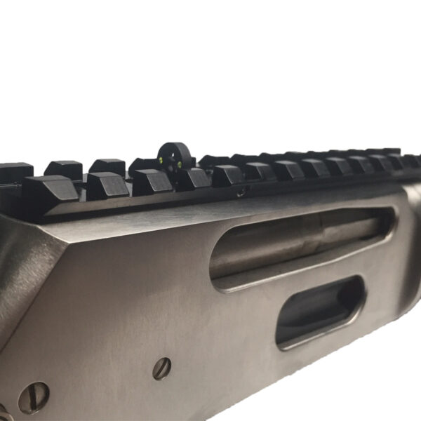 Ranger Point Precision CloverLeaf Adjustable Peep Sight + 5" Picatinny Rail Scope Mount
