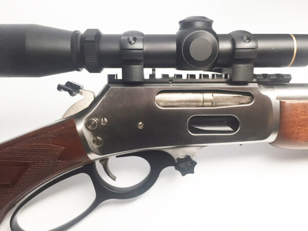 Ranger Point Precision CloverLeaf Adjustable Peep Sight + 5" Picatinny Rail Scope Mount