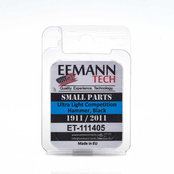 Eemann Tech Ultra Light Competition Hammer for 1911/2011 - Black