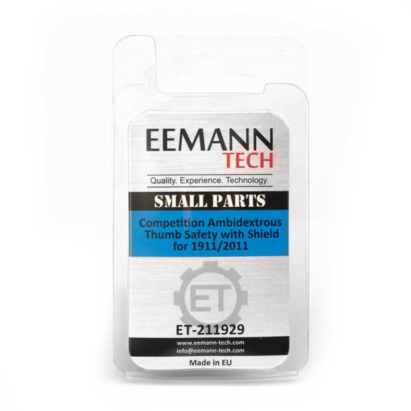 Eemann Tech Competition Thumb Safety with Shield for 1911/2011