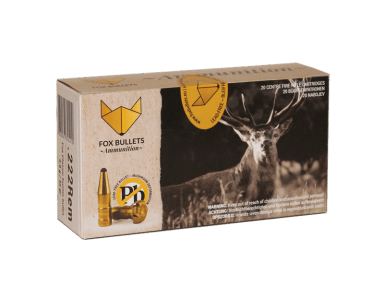 Fox Ammunition .222 Rem - 45 gr, 20 stk