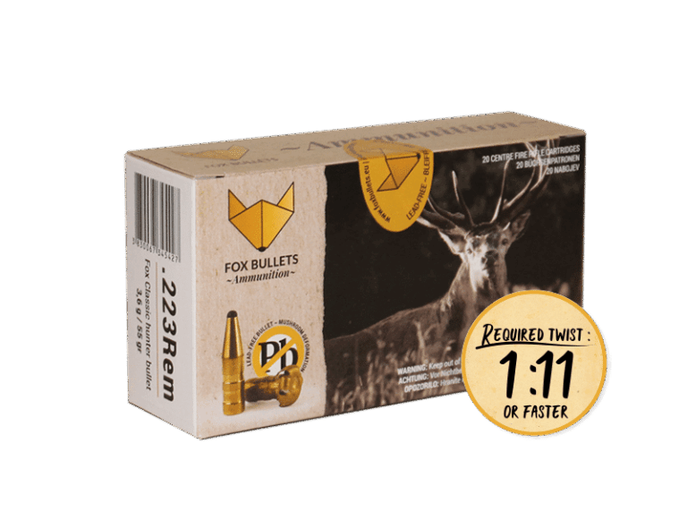 Fox Ammunition .223 Rem - 55 gr, 20 stk