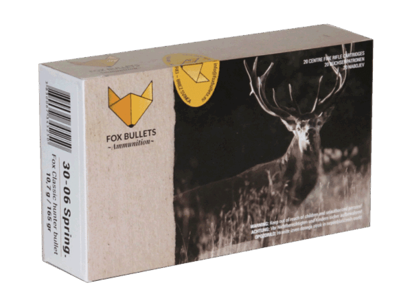 Fox Ammunition 30-06 Spring. - 165 gr, 20 stk