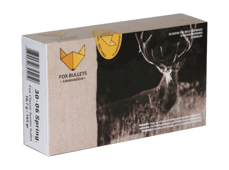 Fox Ammunition 30-06 Spring. - 165 gr, 20 stk