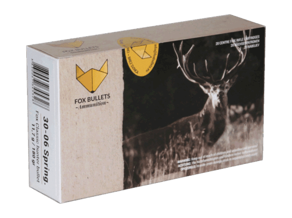 Fox Ammunition 30-06 Spring. - 180 gr, 20 stk