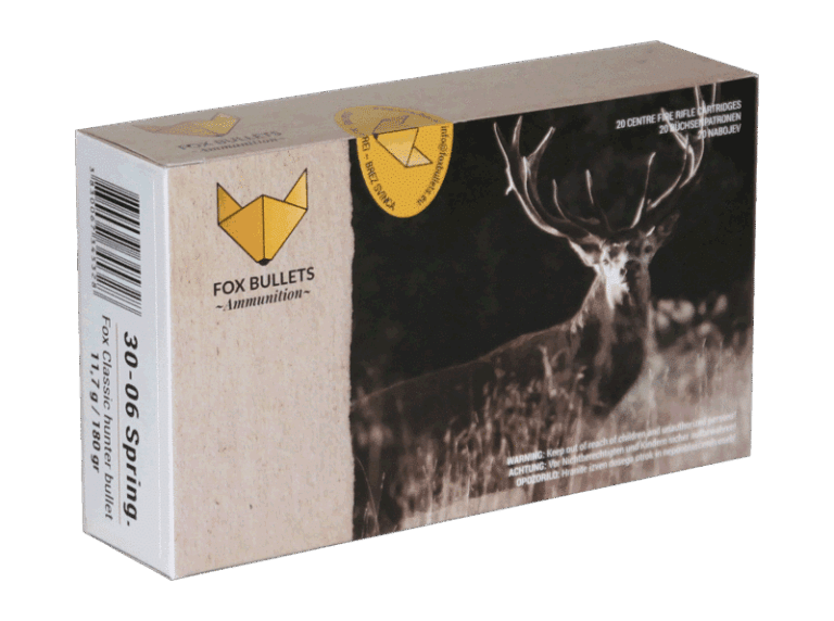 Fox Ammunition 30-06 Spring. - 180 gr, 20 stk
