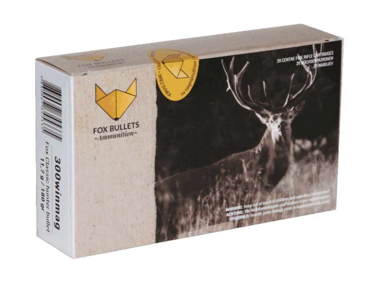 Fox Ammunition 300 Win Mag - 180 gr, 20 stk