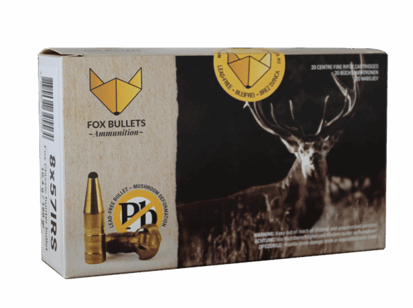 Fox Ammunition 8x57 IRS - 160 gr, 20 stk