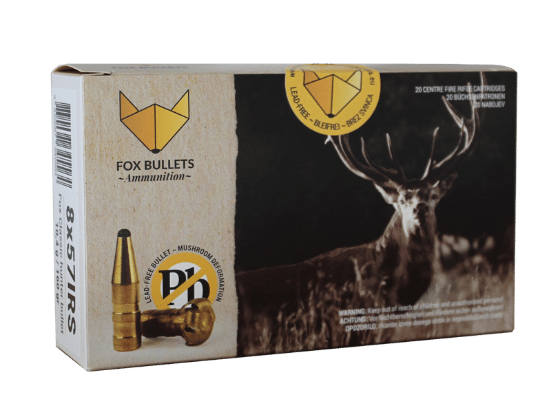 Fox Ammunition 8x57 IRS - 160 gr, 20 stk