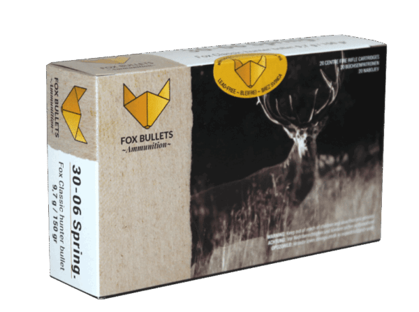 Fox Ammunition 30-06 Spring. - 150 gr, 20 stk