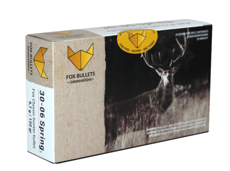 Fox Ammunition 30-06 Spring. - 150 gr, 20 stk