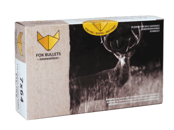 Fox Ammunition 7x64 - 130 gr, 20 stk