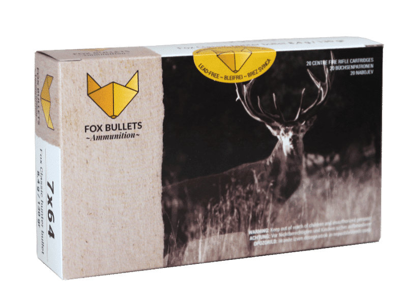 Fox Ammunition 7x64 - 130 gr, 20 stk