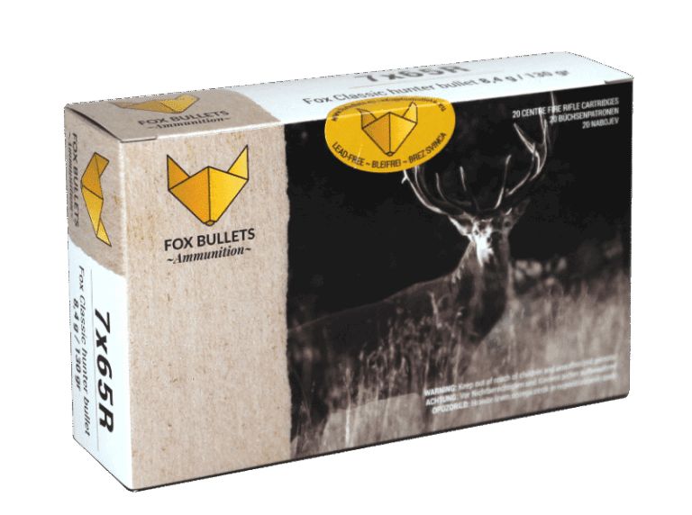 Fox Ammunition 7x65R - 130 gr, 20 stk