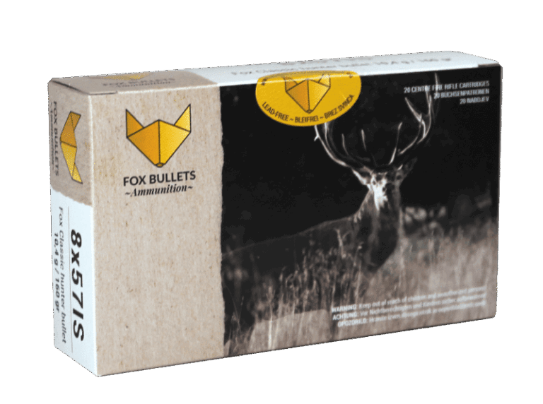 Fox Ammunition 8x57 IS - 160 gr, 20 stk
