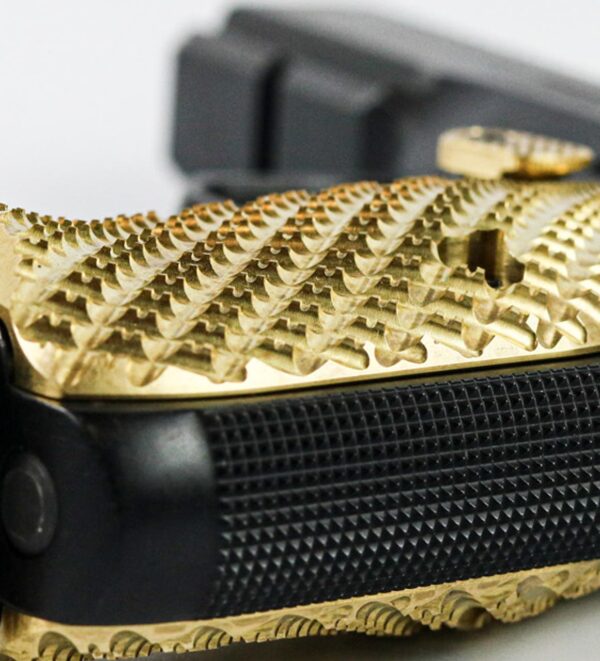 Lok Grips CZ Palm Swell LOK Jaws Brass