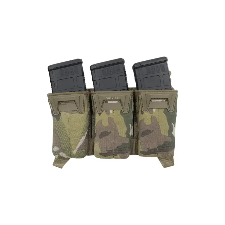 Agilite PINCER&trade; PLACARD MULTI-CALIBER TRIPLE MAG POUCH