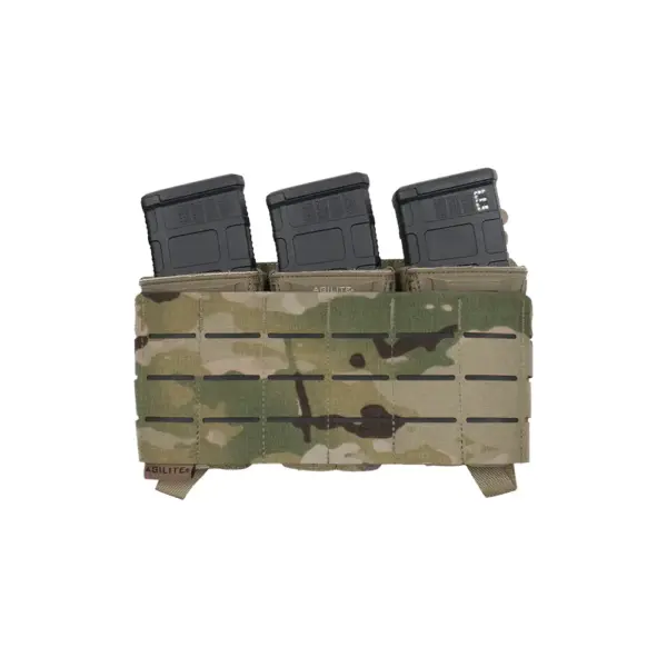 Agilite PINCER™ PLACARD MULTI-CALIBER TRIPLE MAG POUCH