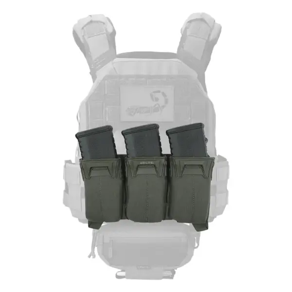 Agilite PINCER™ PLACARD MULTI-CALIBER TRIPLE MAG POUCH