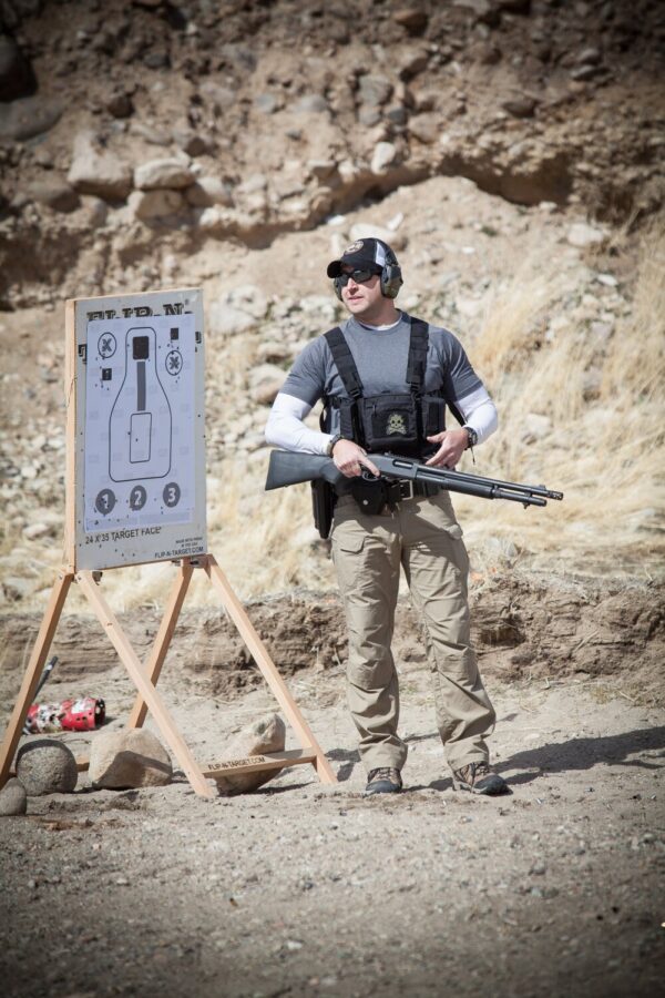 PXQT - PISTOL EXCERCISE/QUALIFICATION TARGET - papir - 100 stk
